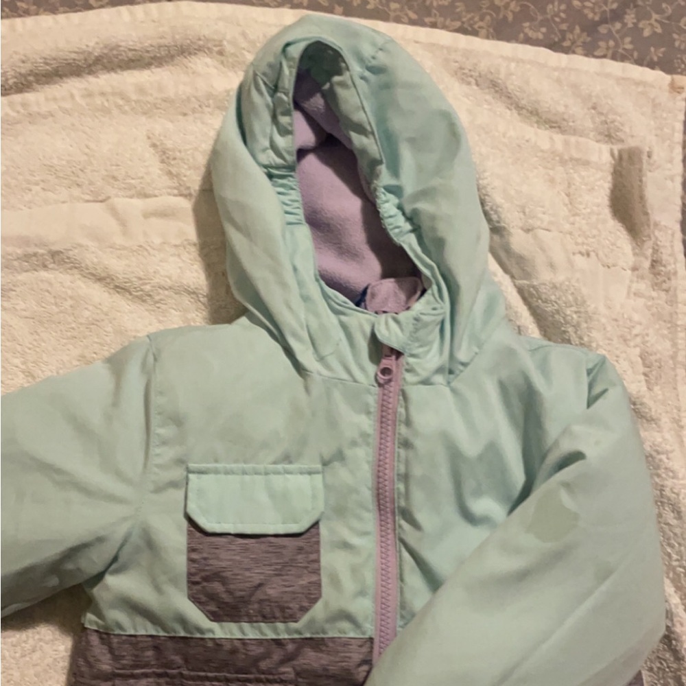 Girls 2in1 Removable Jacket 2T